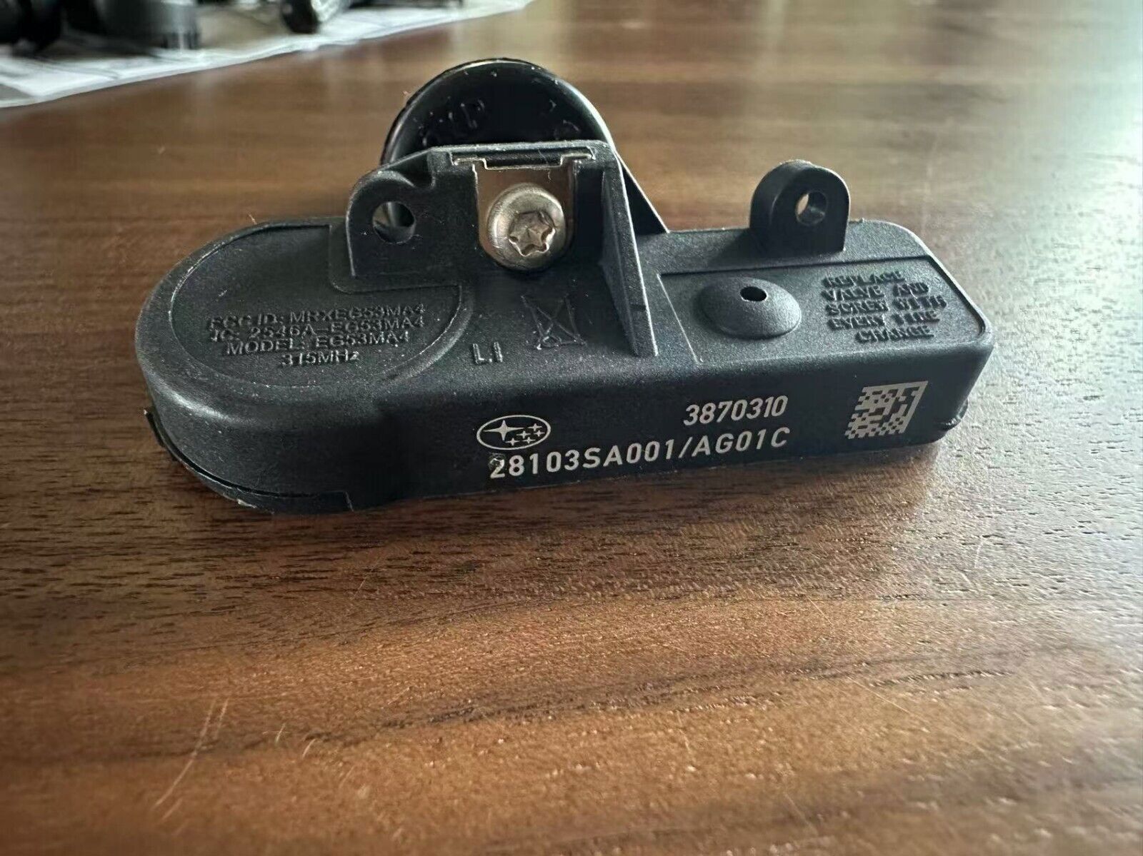 Set of 4 OEM TPMS Tire Pressure Sensors Kit 28103AJ00A 28103SA001 for Subaru WRX