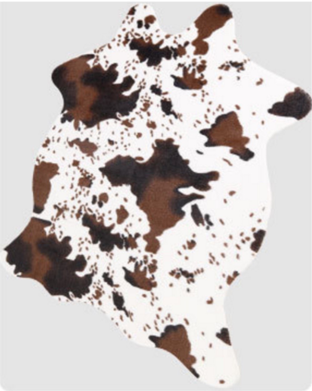COWHIDE RUGS Area Rugs Cow Skin Hide COWHIDE 3.6x2.5 Feet Faux Leather Carpe