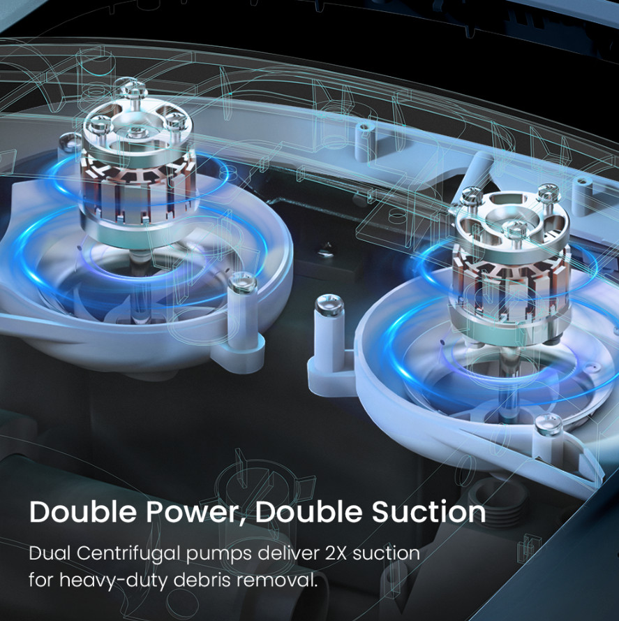 Poolmate Hydro 4 SE Corded Robotic Pool Cleaner Automatic Pool Vacuum