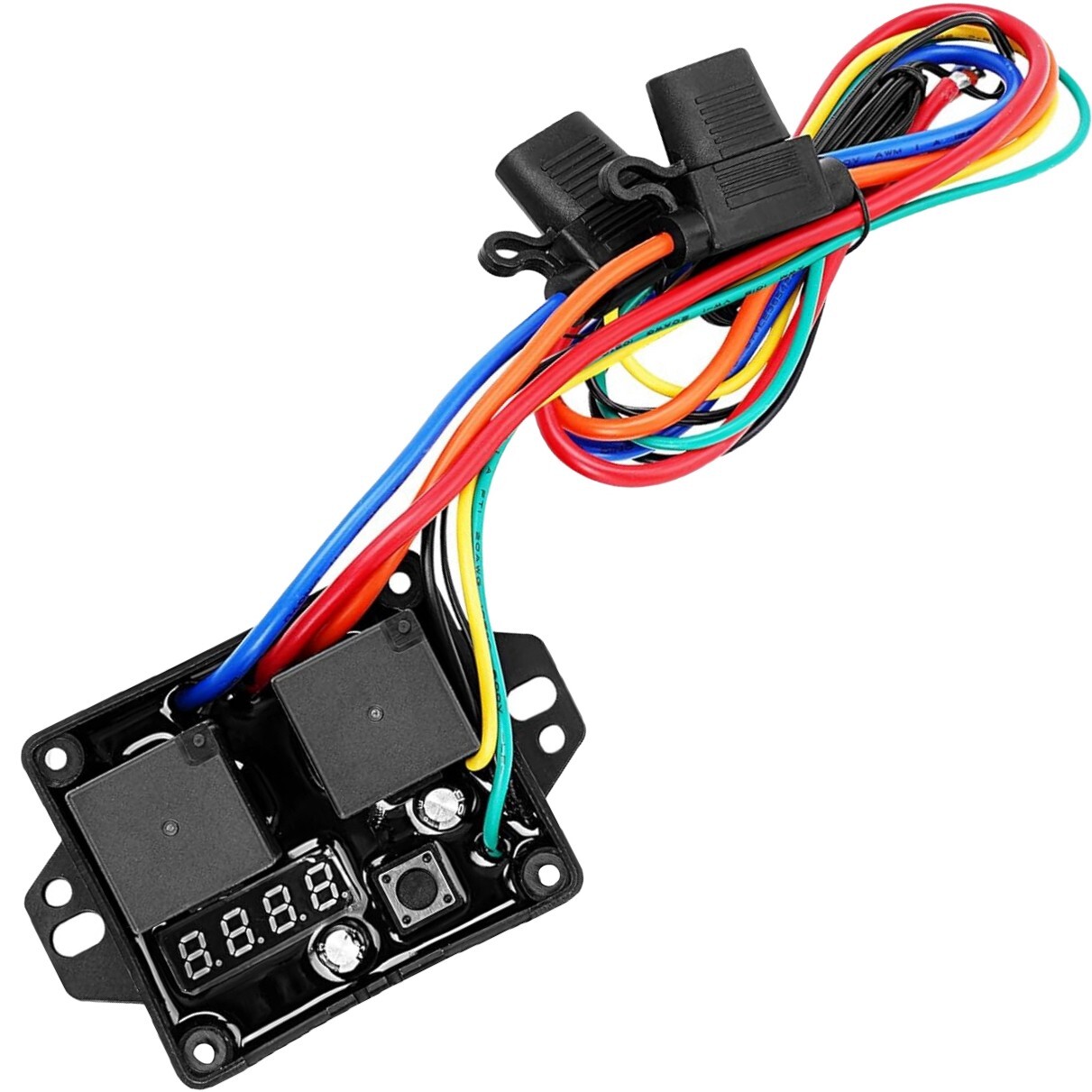 DIGITAL ADJUSTABLE THERMOSTAT ELECTRIC RADIATOR FAN 1/2" NPT TEMP-ERATURE SENSOR