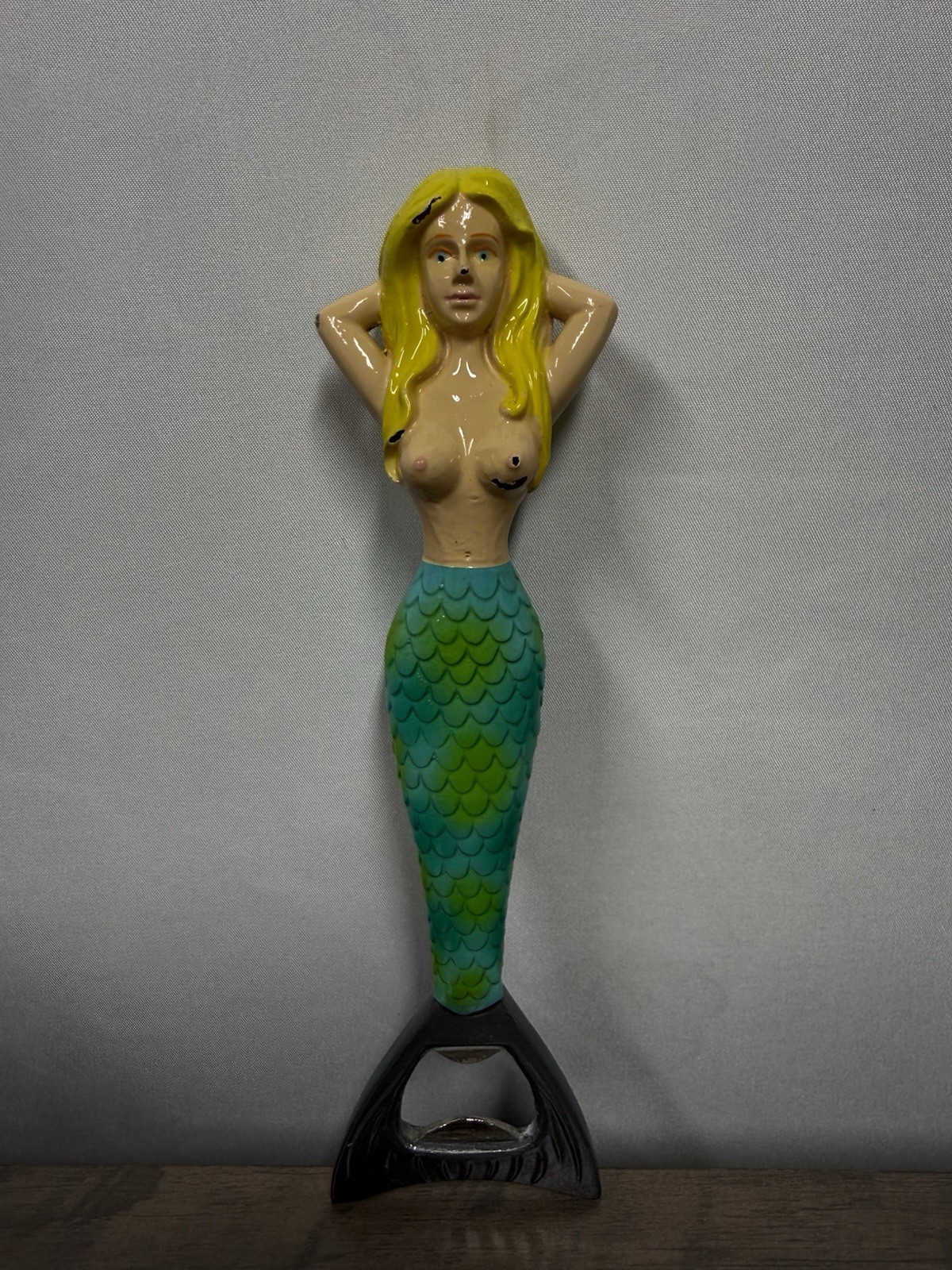 Vintage French Mermaid Bottle Opener