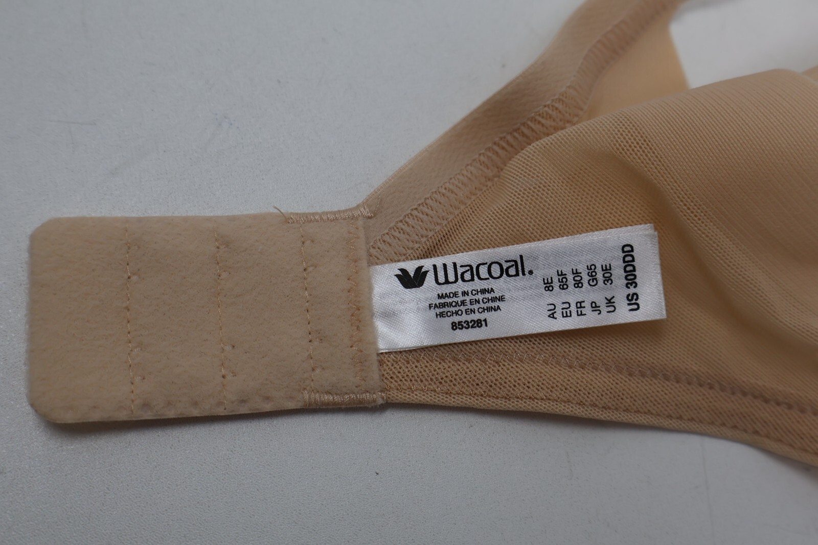 Wacoal Women's Ultimate Side Smoother Contour Bra - Beige - Size 30DDD NWT