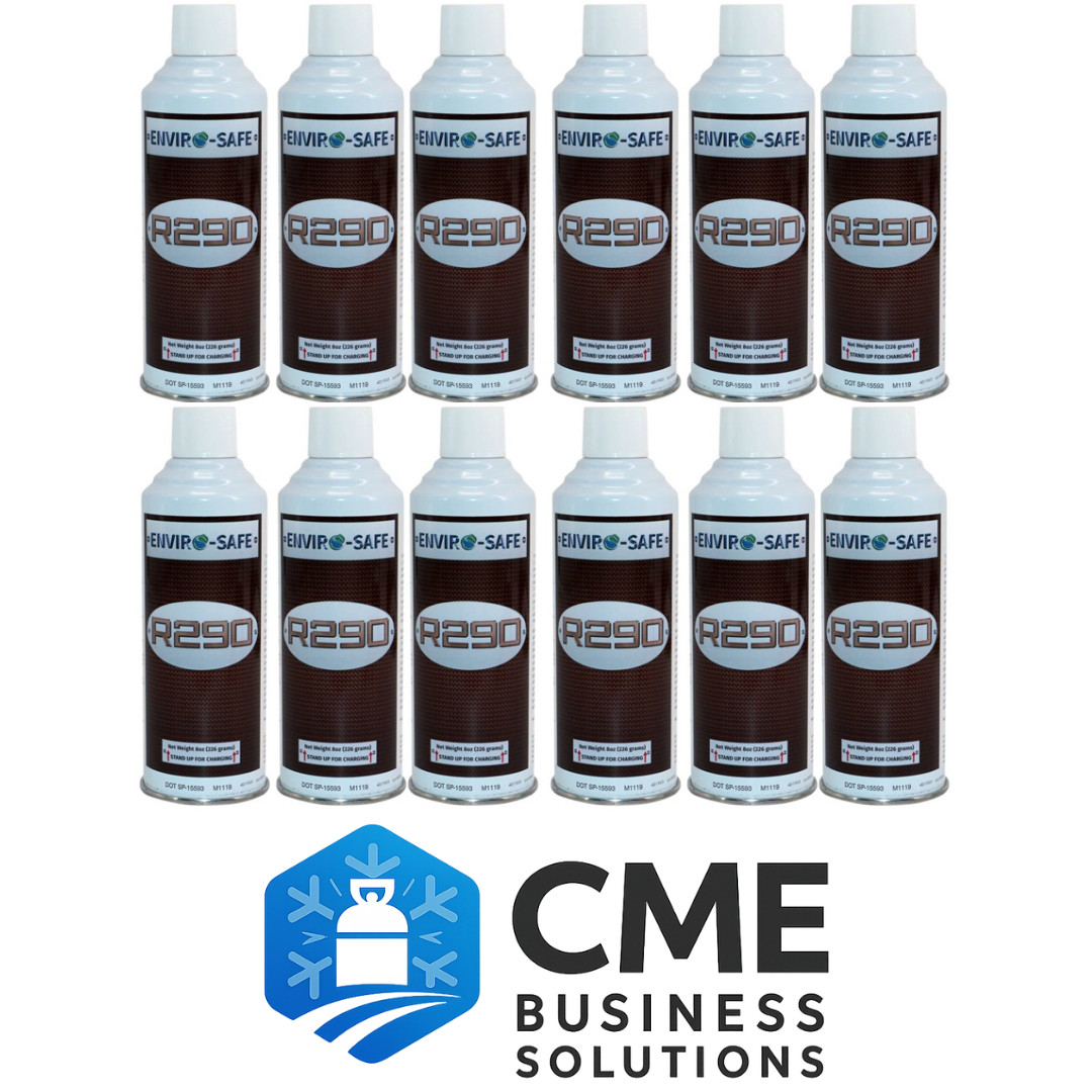 R290 UPRIGHT CHARGE K-28 VALVE 12 CANS/CASE #8001