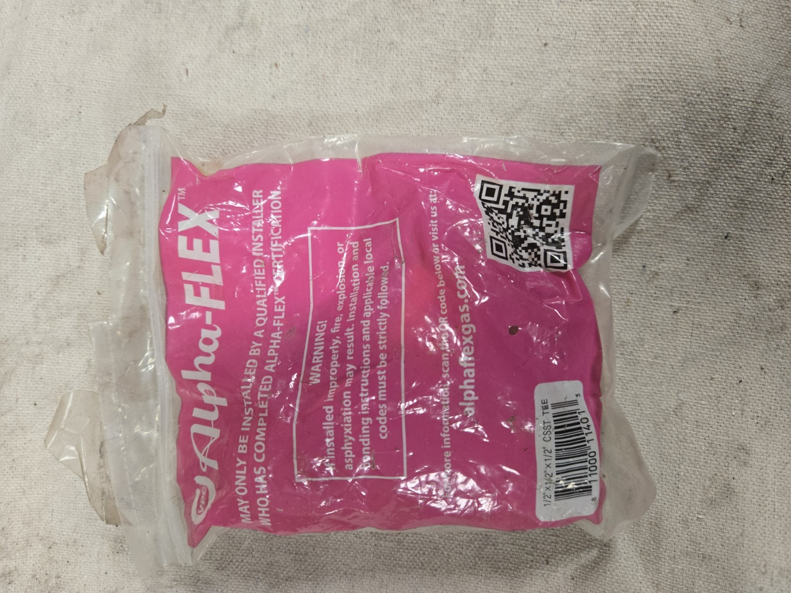 Alpha-Flex  1/2in x 1/2in x 1/2in CSST Tee