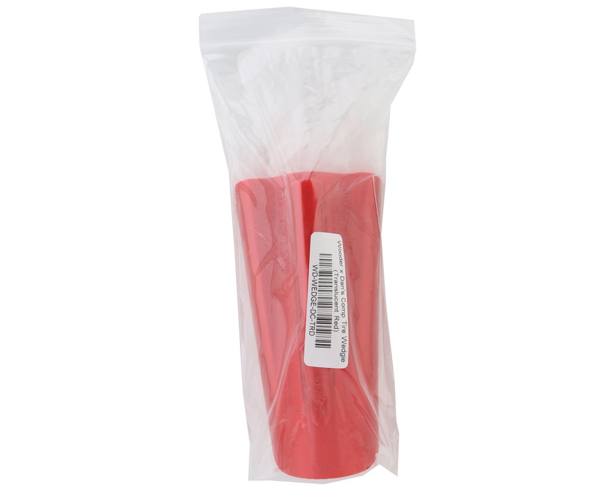 Wooder x Dan's Comp Tire Wedgie (Translucent Red) [WD-WEDGE-DC-TRD]