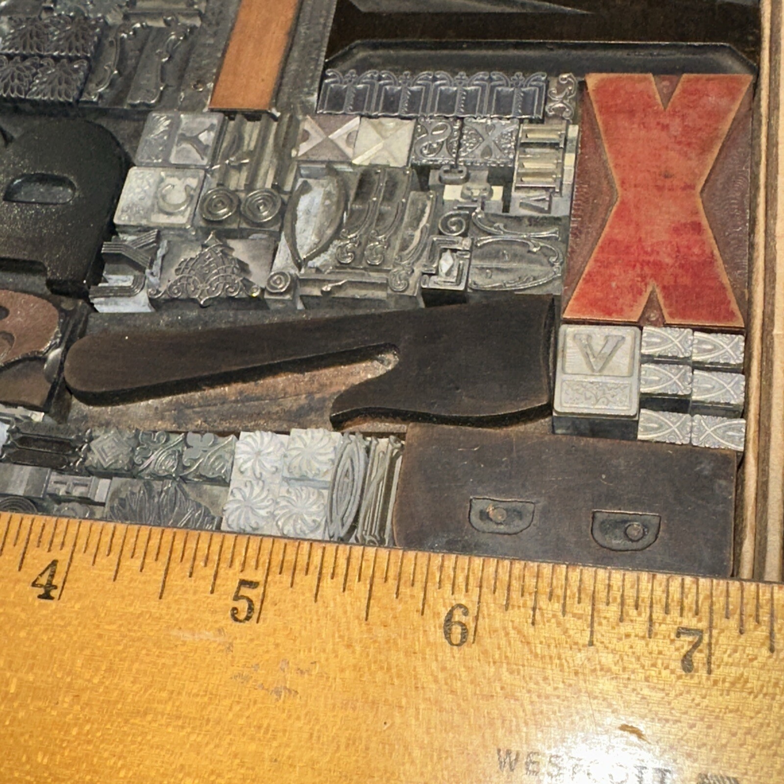 Printing Blocks Ornamentals Borders Dingbats. Wonderful Variety!! #54 Beautiful!