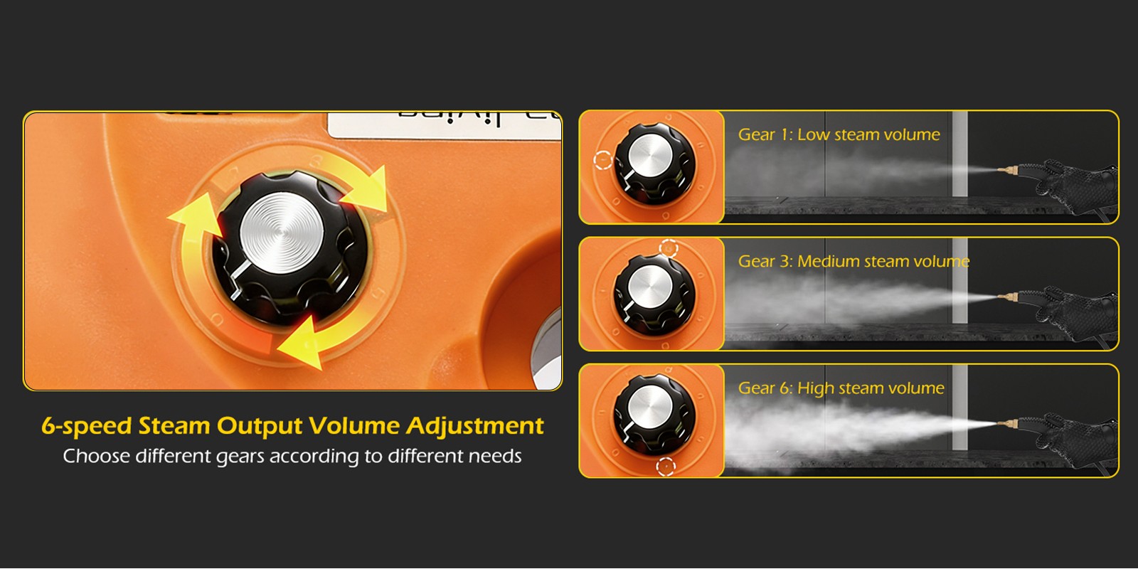 3800W High Pressure Steam Cleaner Household Car Steam Cleaner Cleaning Machine