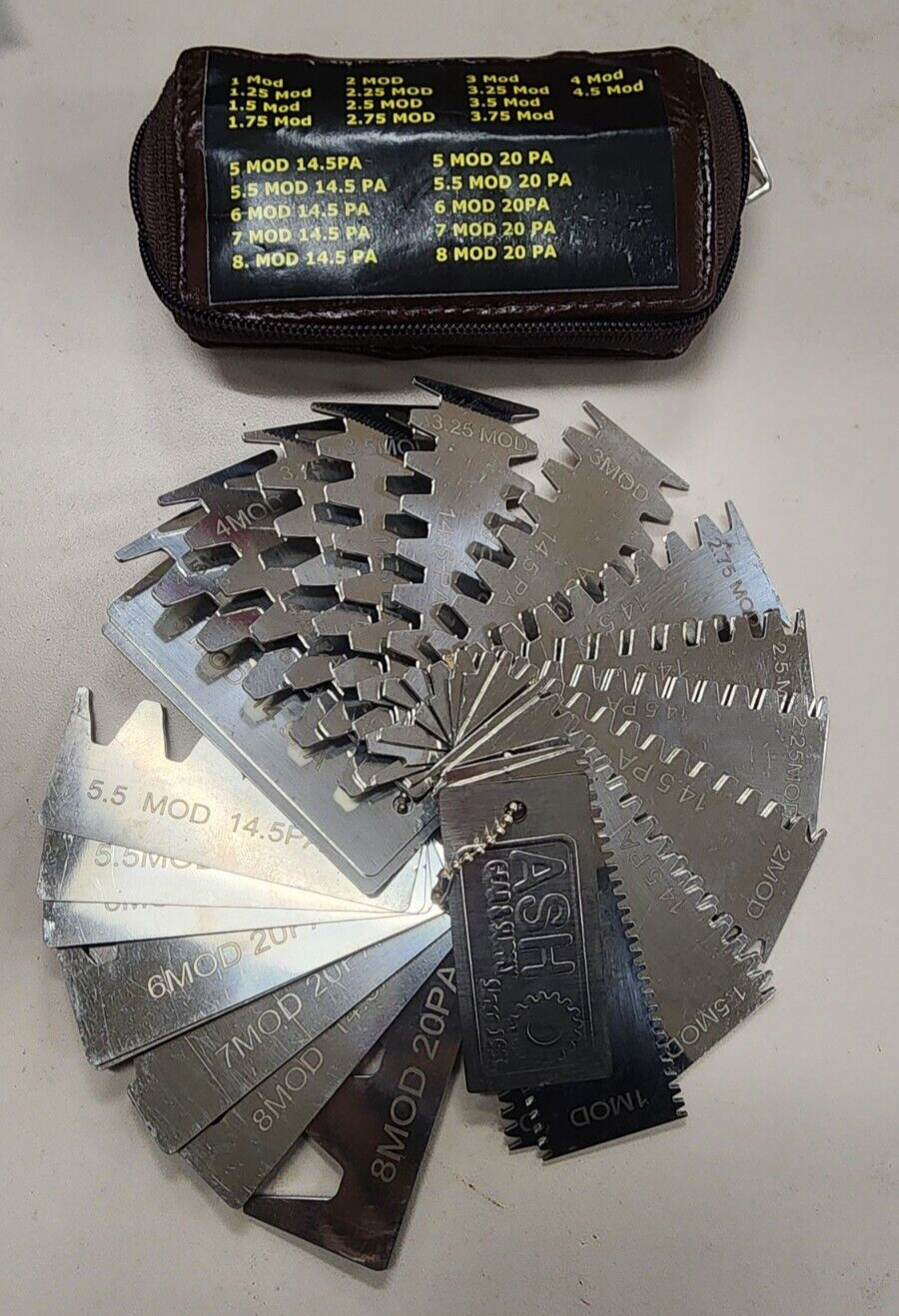 Gear tooth Pitch Gauge Module