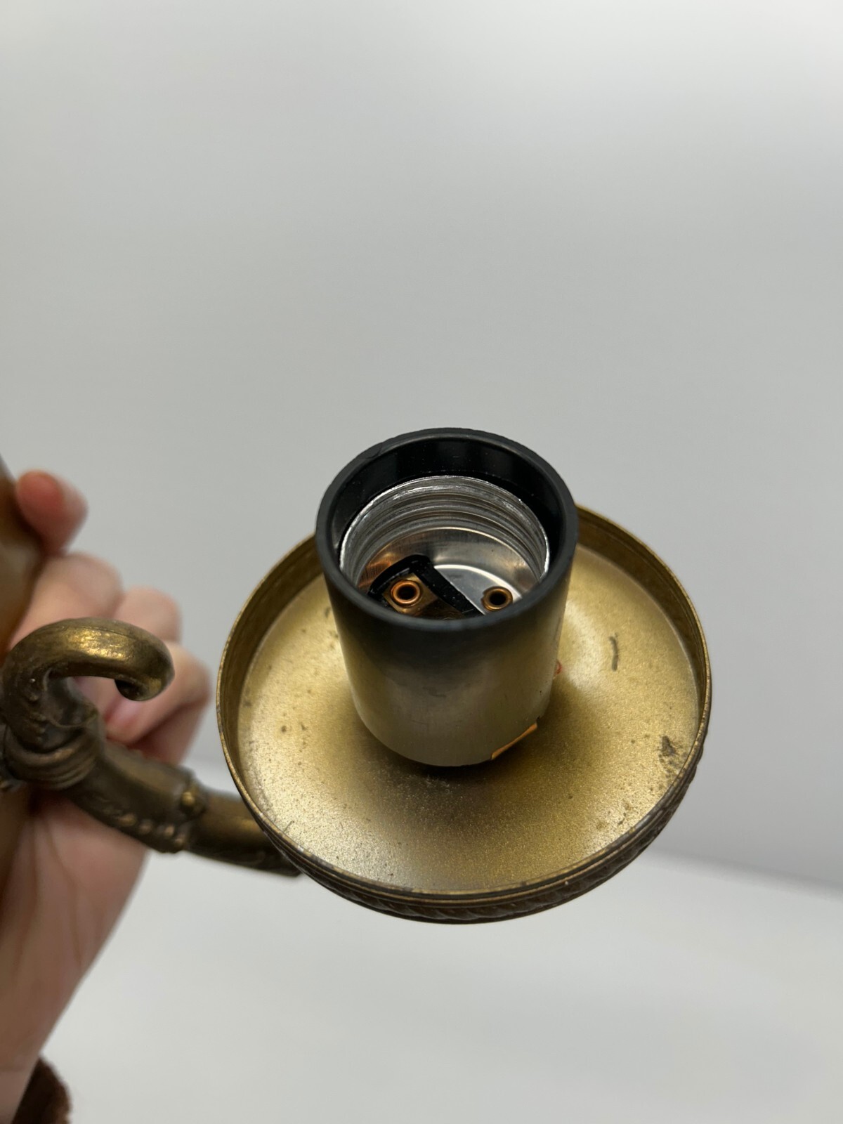 2 Vtg Lightcraft California Gold Tone Frosted Glass Wall Sconce Light Fixtures