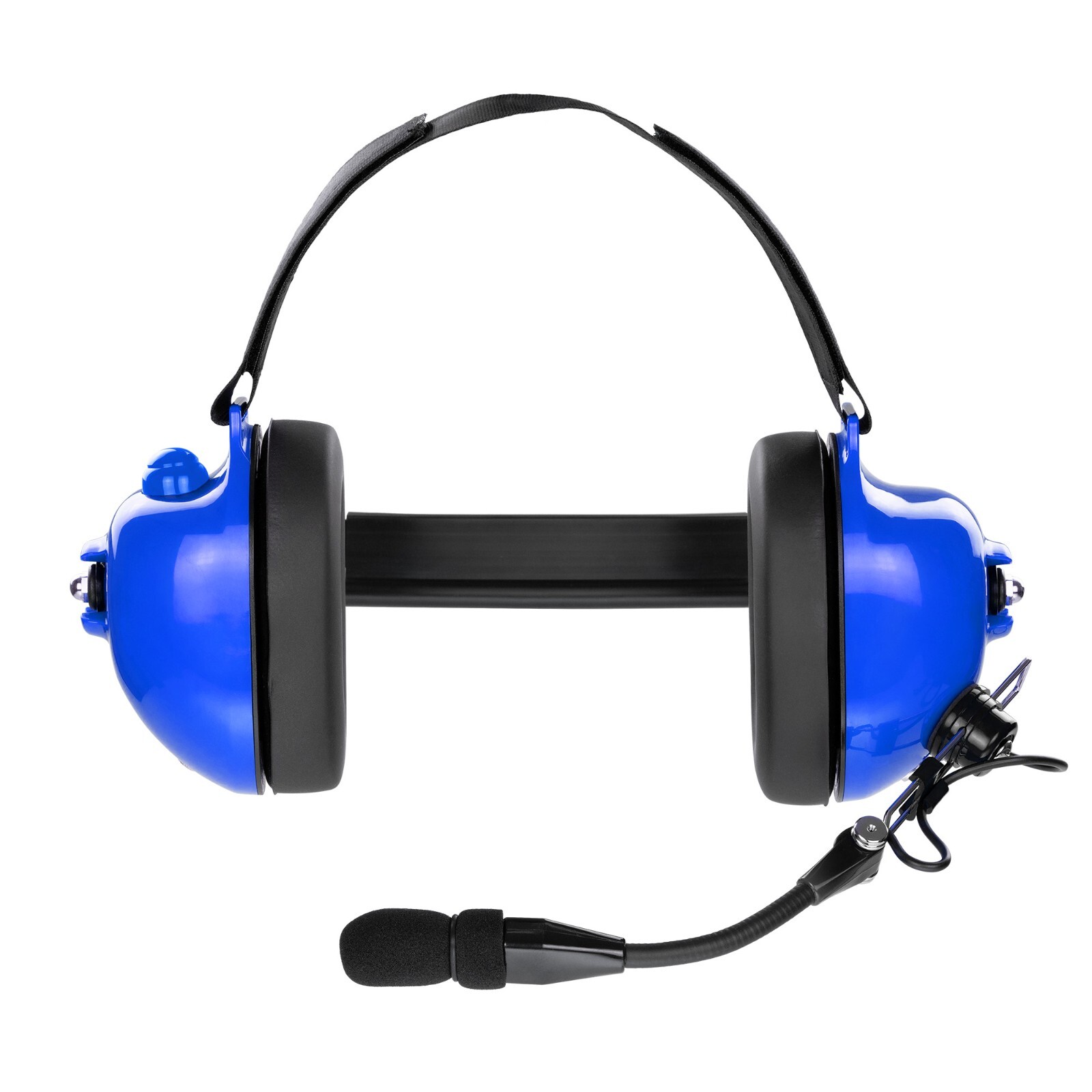 Blue Auto Racing Headphone Headset for BaoFeng BTECH UV-5R Kenwood 2-Pin Radio