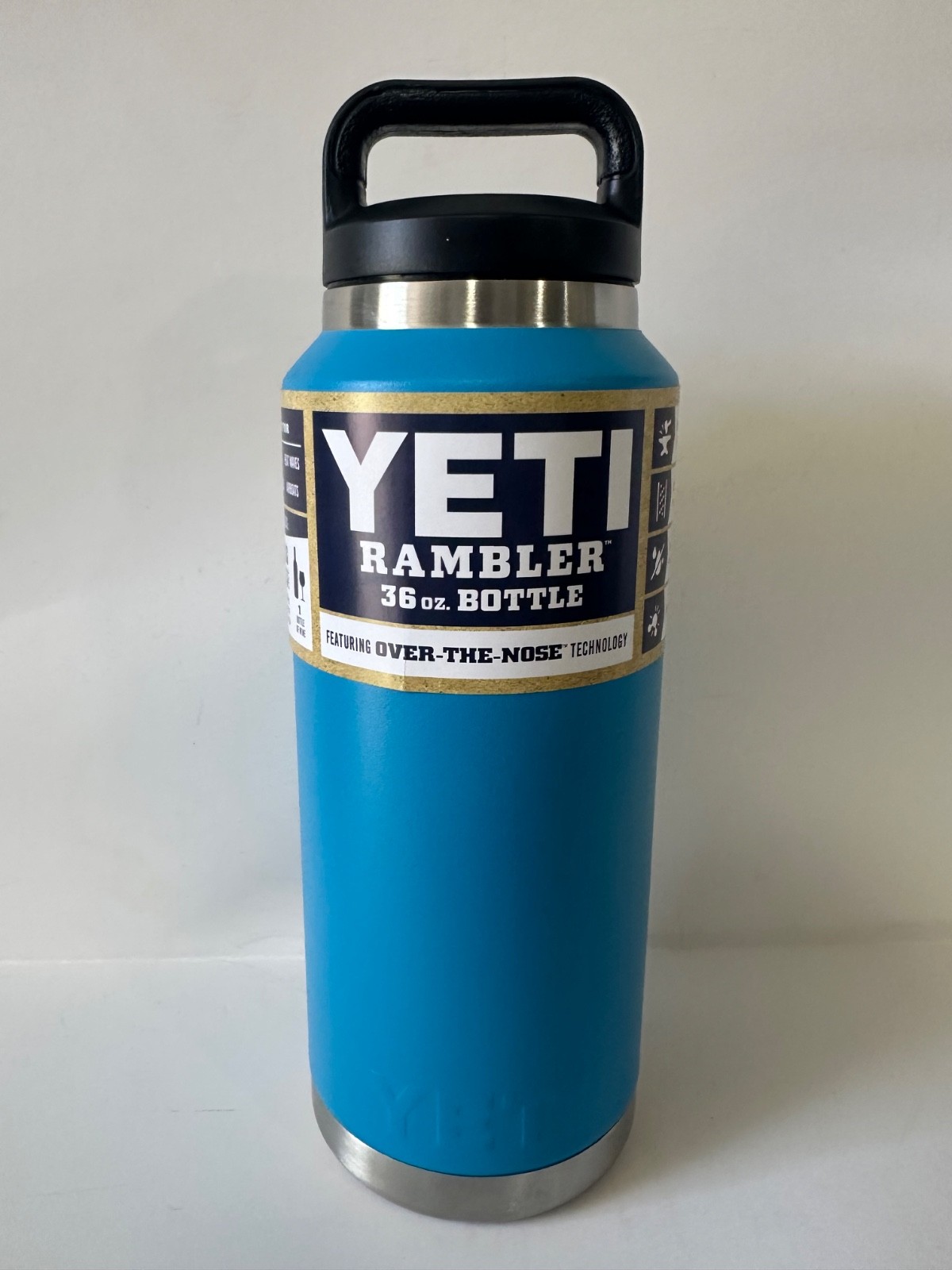 Yeti 36oz Stainless Steel Insulated Tumbler Chug Cap Lid Coffee Cup Mug Vacuum