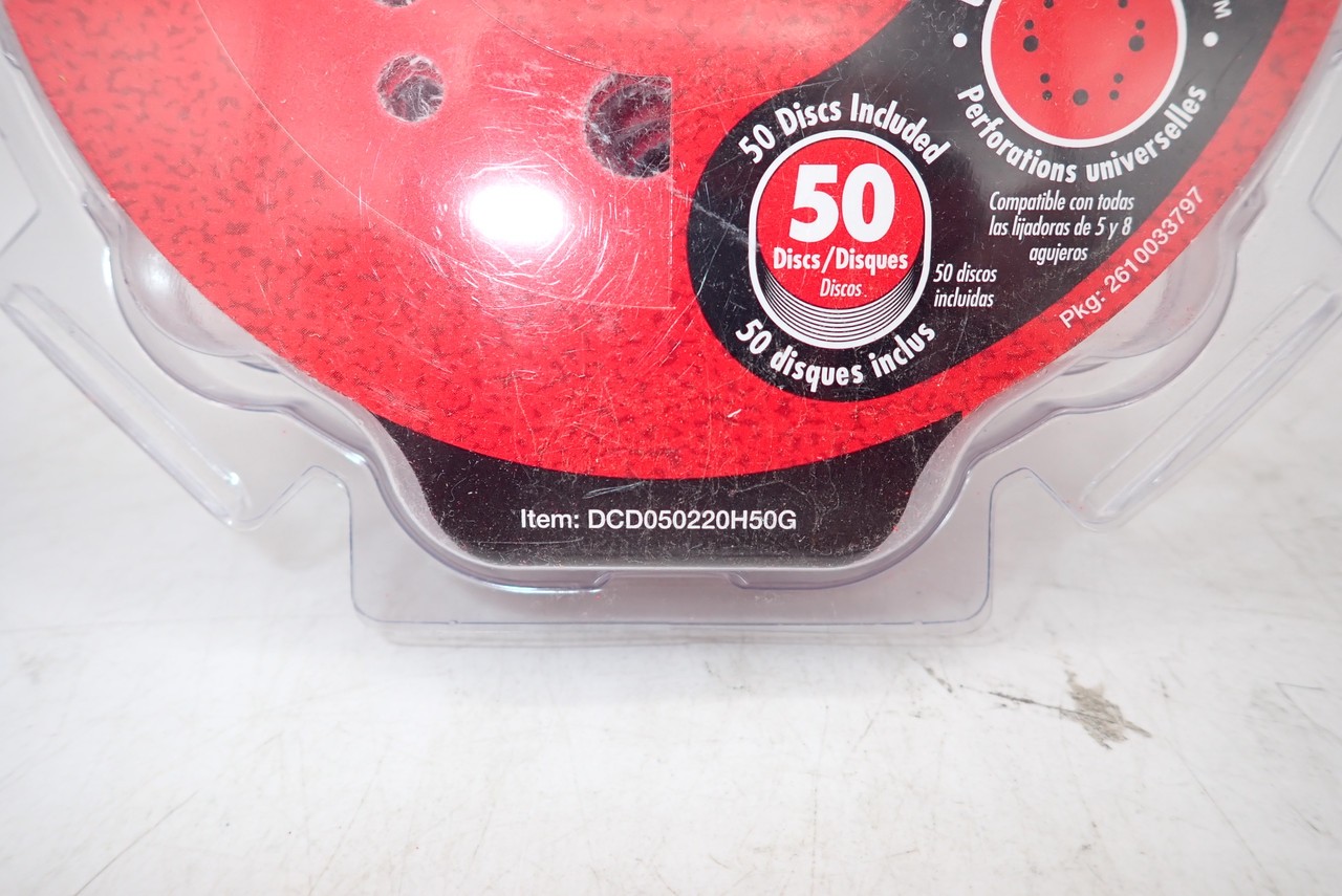 Diablo DCD050220H50G 5" Sanding Discs, 220 Grit - Pack of 50