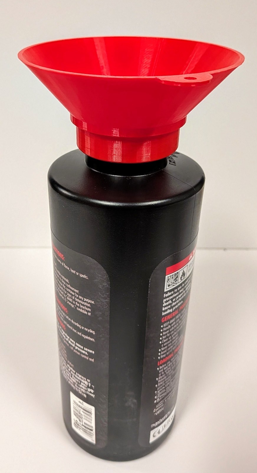 Reloading Powder Funnel Fits Hornady Lock-N-Load - 1lb 8lb Canisters *Free ship*