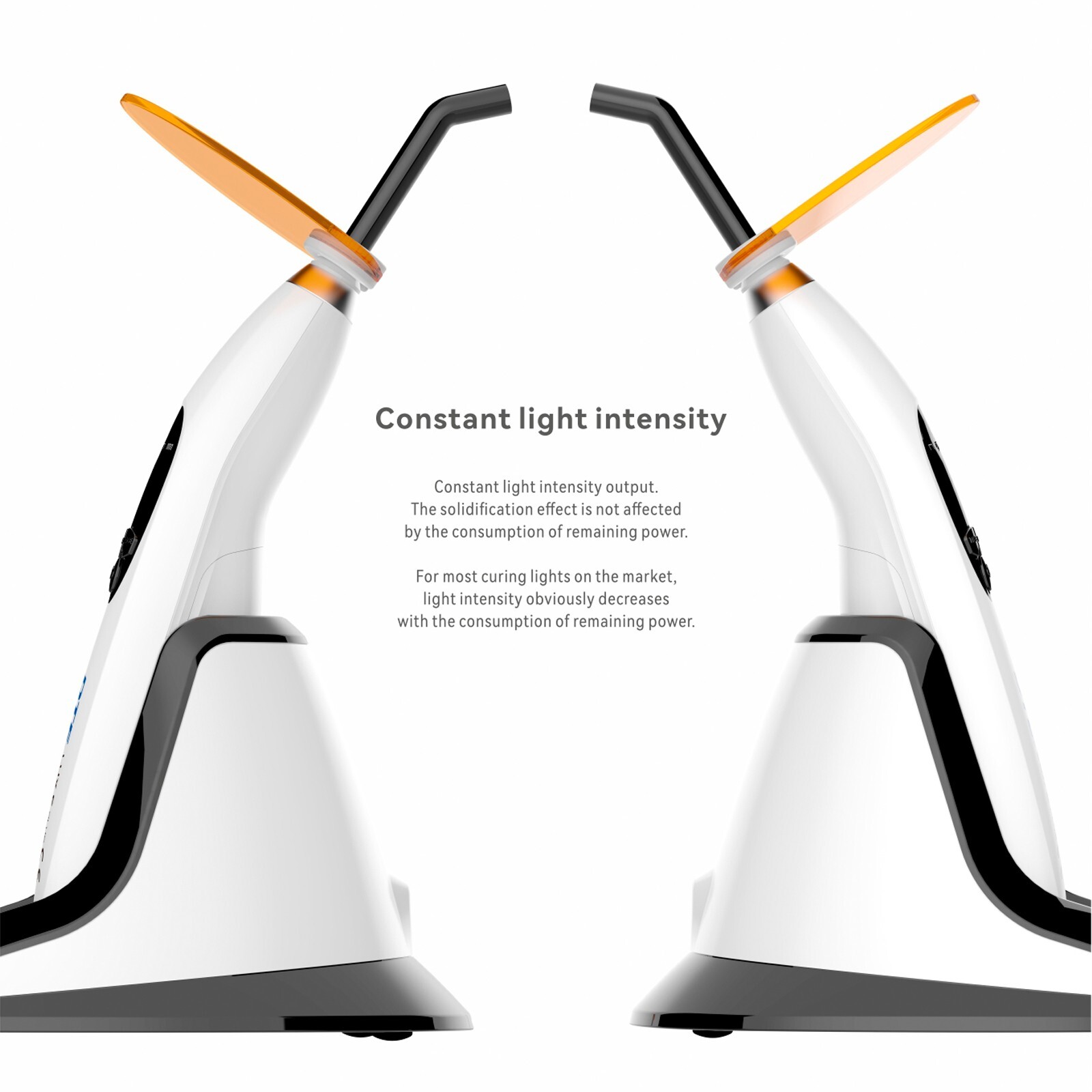 Woodpecker DTE LUX E Plus Dental Curing Light Lamp Wireless Wide Spectrum 3S