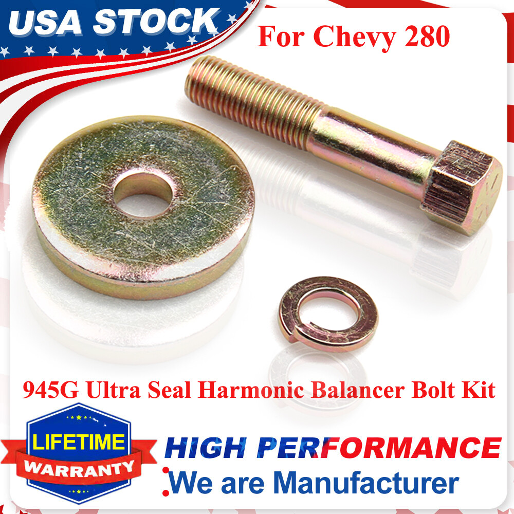945G SBC Harmonic Balancer Bolt Small Block Damper For Chevy 280 305 350 383 400