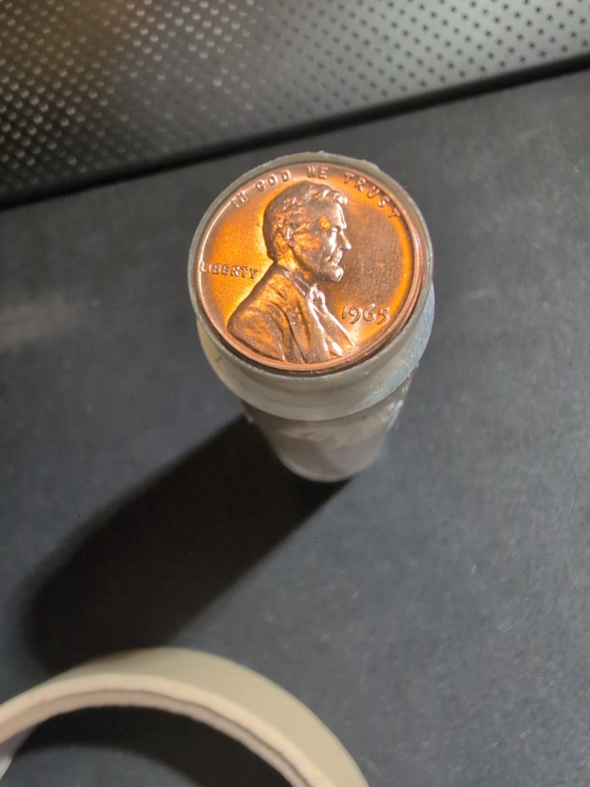 1965 Lincoln Cent BU Roll – Brilliant Uncirculated Red Memorial – From Mint Bag!