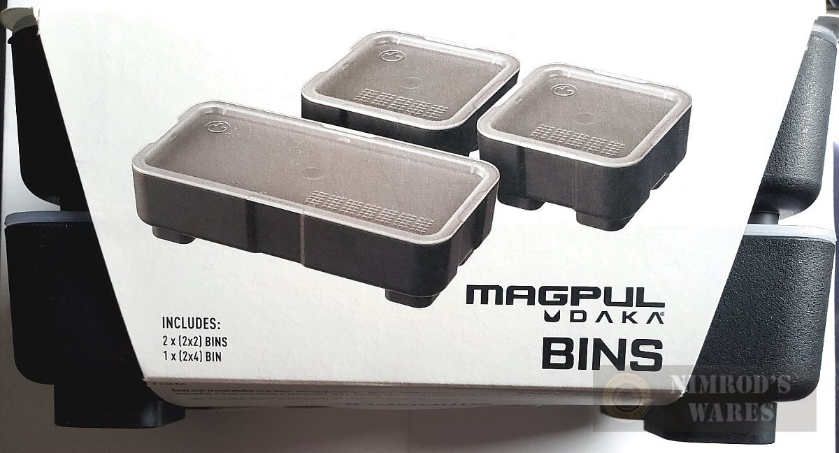 Magpul DAKA BINS 2x4 2x2 for DAKA Grid Panels Loose Parts Gear Ammo MAG1389-BLK
