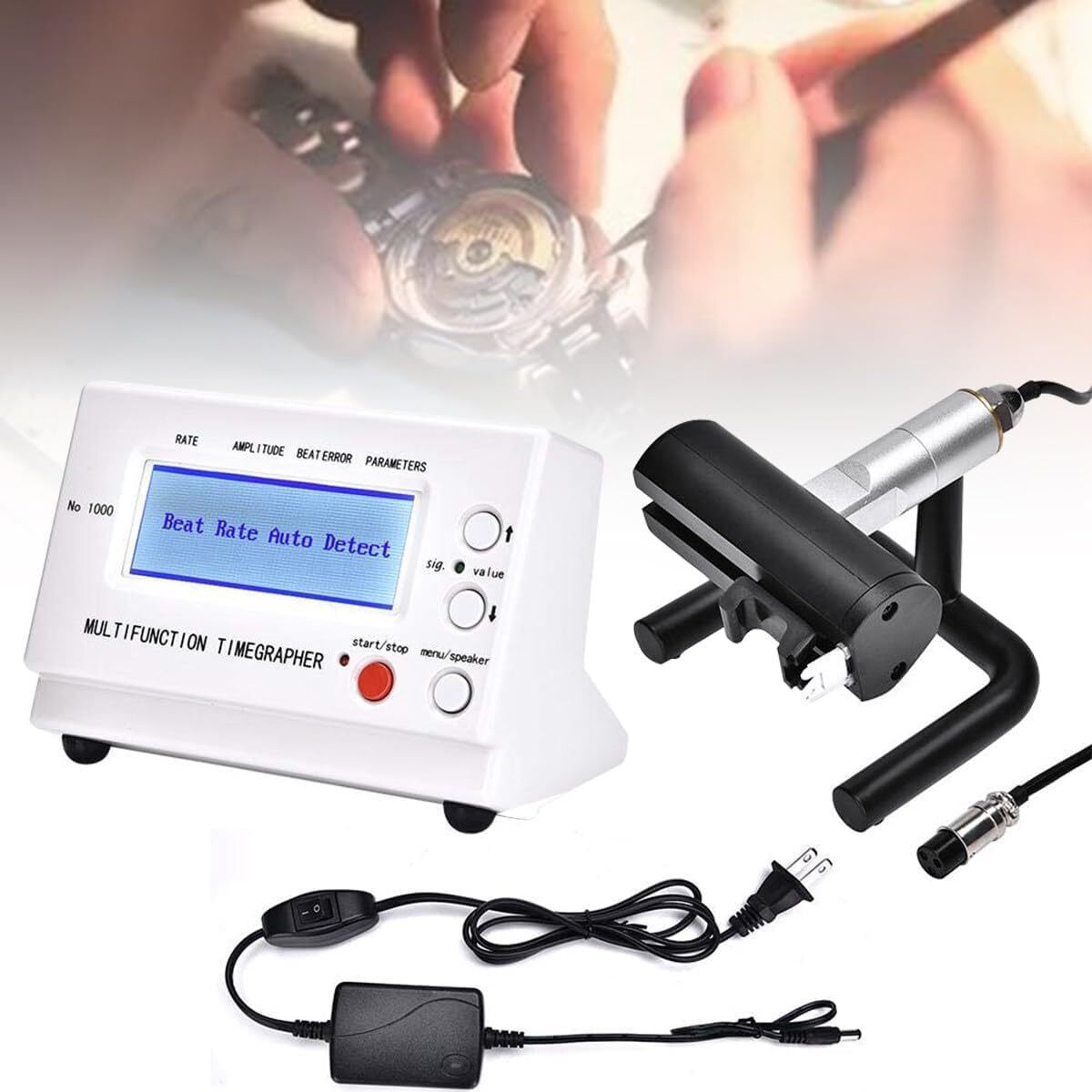 No.1000 Mechanical Watch Timing Tester Tool Timegrapher Multifunction MachinesT1