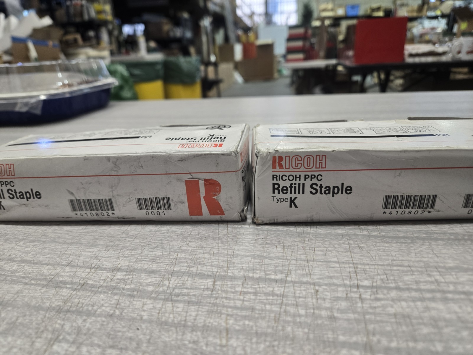 Ricoh PPC Refill Staple Type K- 3 Refills Per Pack- Lot Of 2 Packs (6 Refills)