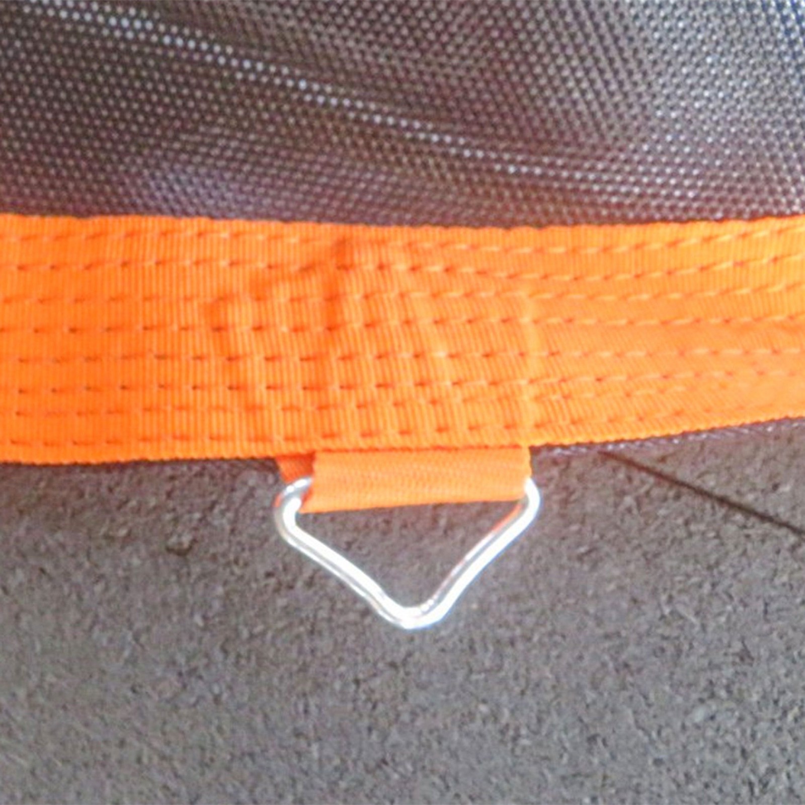 Soozier Trampoline Mat with 72 V-Hooks, Fits 12ft Trampoline, Orange