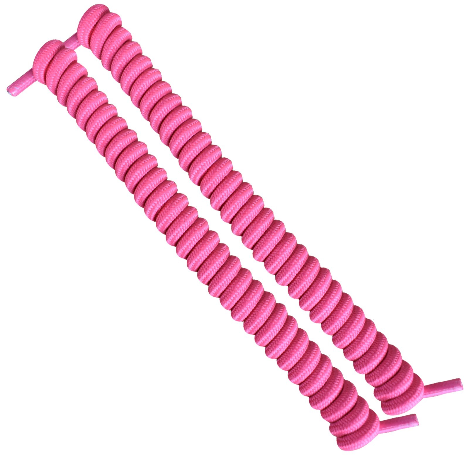 FOOTMATTERS Curly No Tie Shoe Laces - Elastic Spring Laces