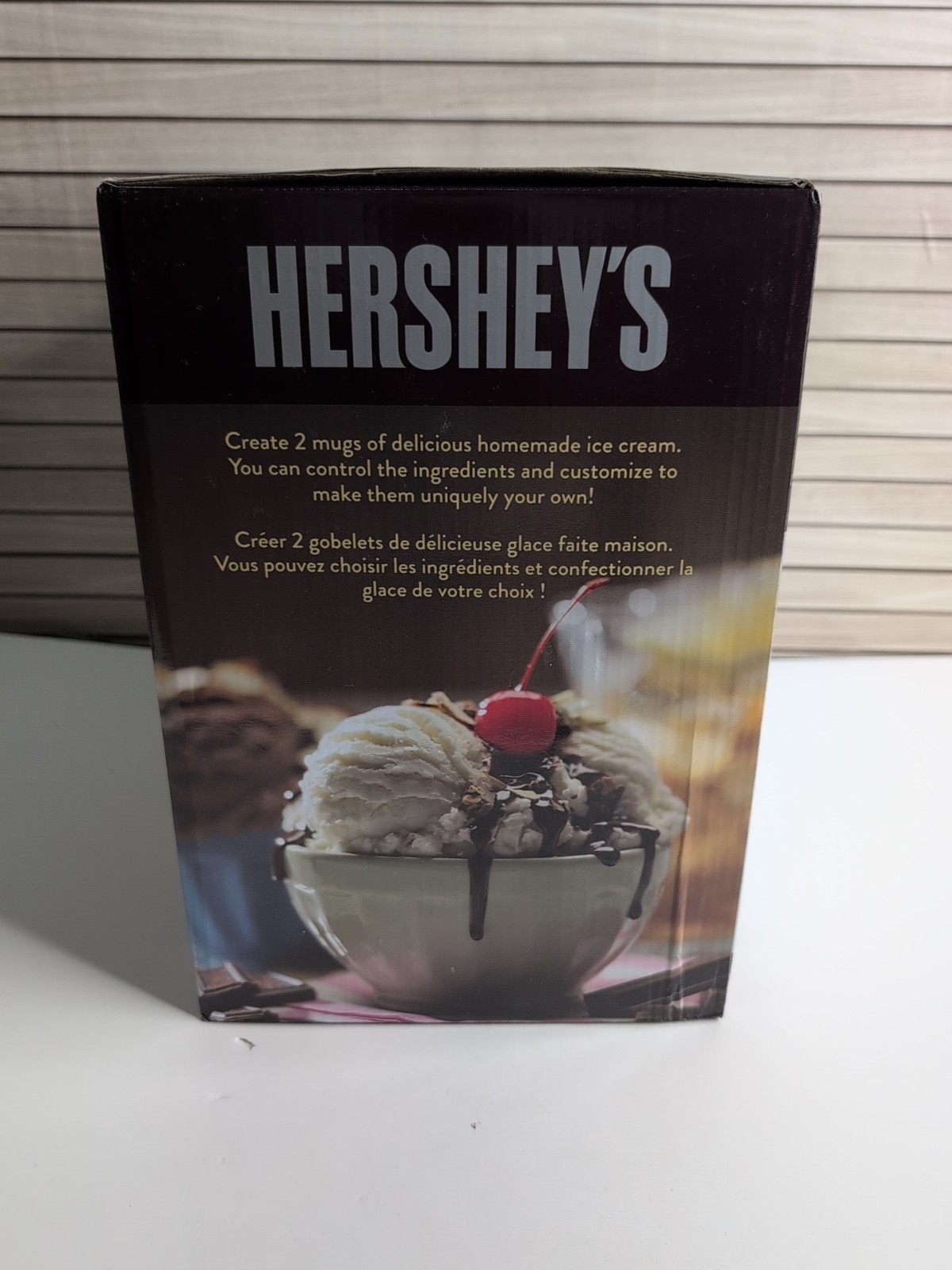 Hershey's Dual Single Serve Ice Cream Maker IC13887 New In Box w/ Cups