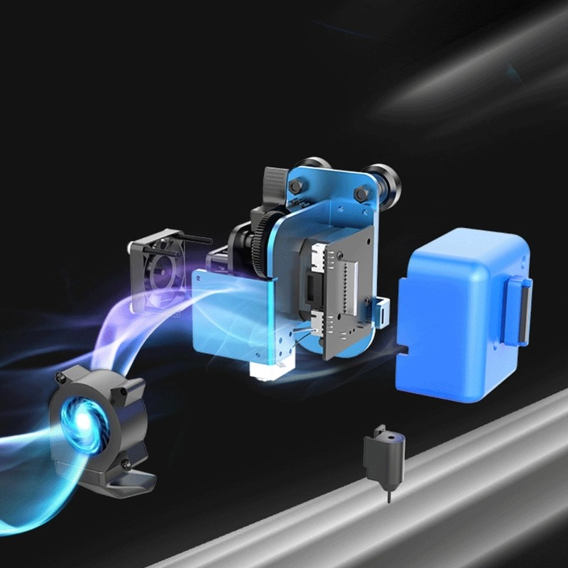 Hot End Extruder Printhead Kit Assembled for the SW-X2 & Pro 3D Printers