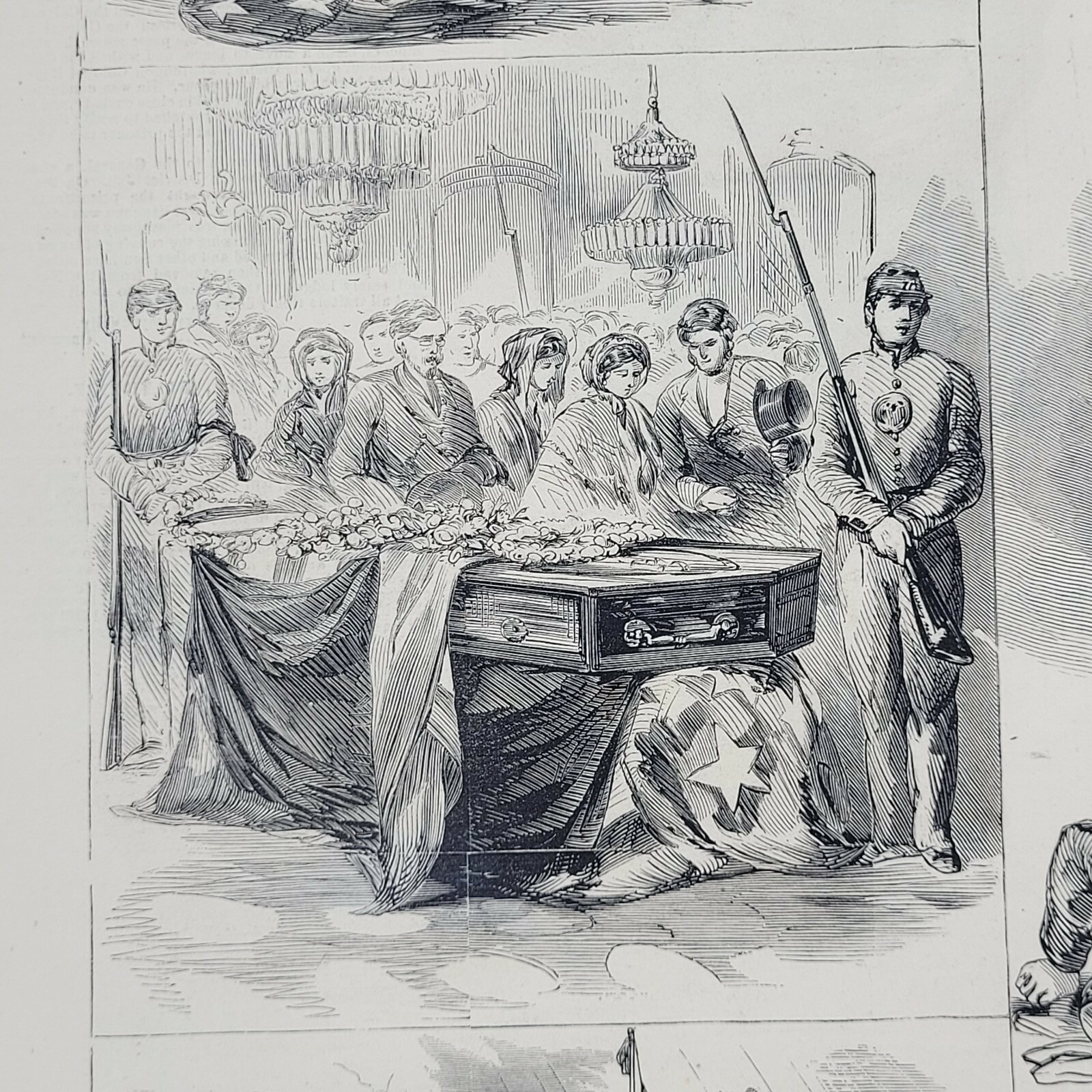 Assassination of Colonel E. Ellsworth 1861 hard-to-find antique print!