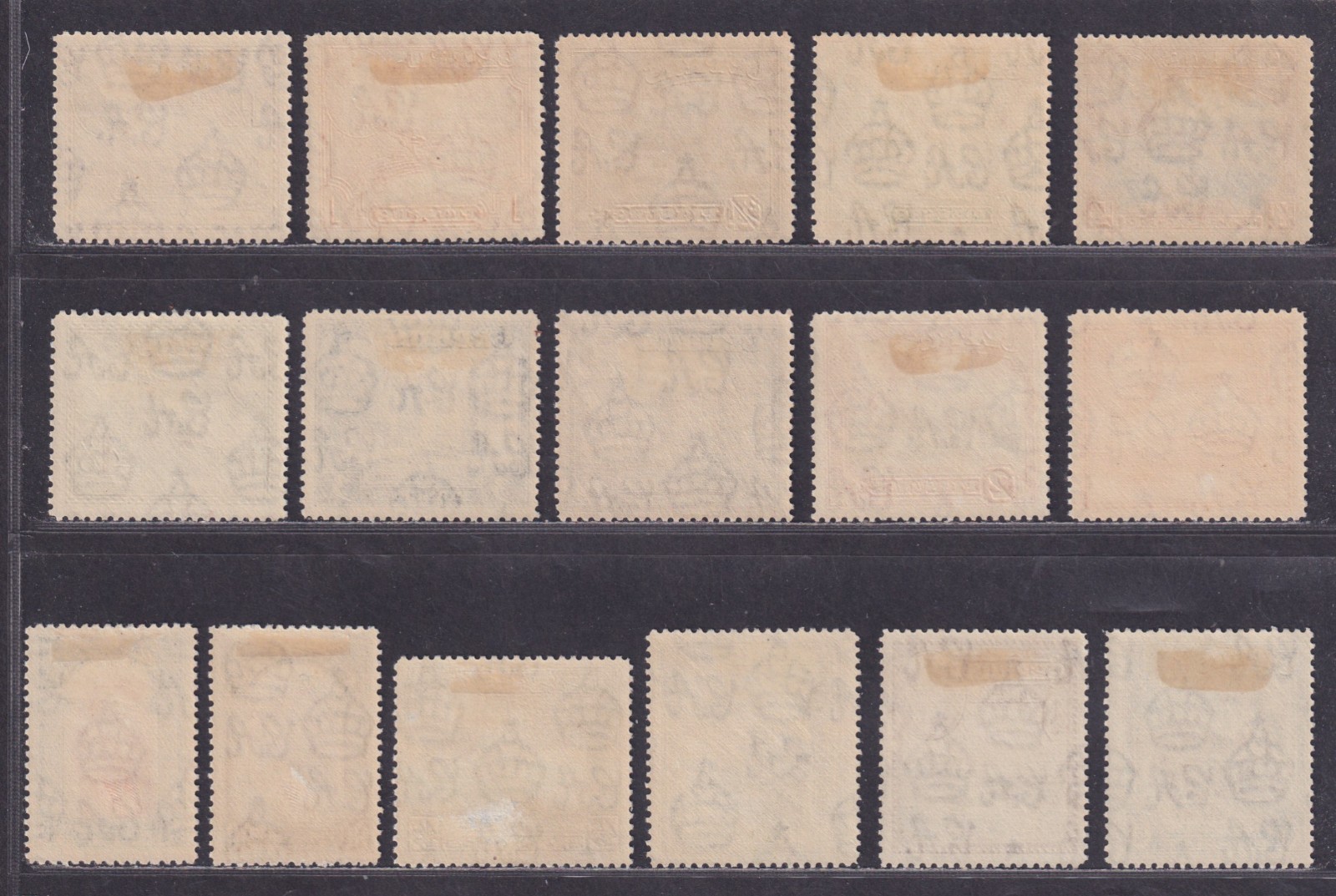 Cyprus Scott 143-155 VF MH 1938-1944 KGVI Pictorial Issue 16 Stamps SCV $121