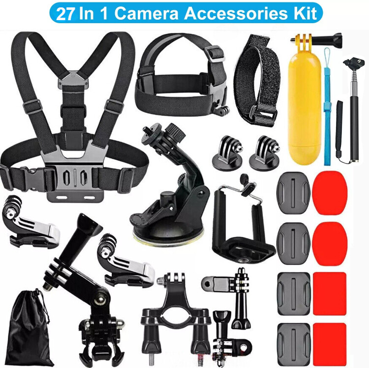 Accessories Kit Mount For GoPro Hero 11 10 9 8 7 6 Session SJCAM/Xiaomi yi EKEN
