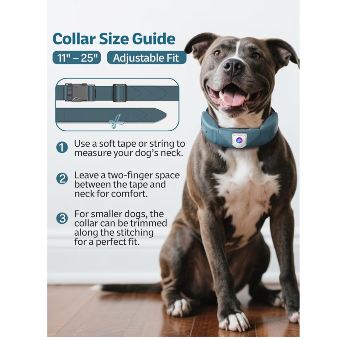 GPS Wireless Dog Fence System with 2K Camera, Live Video, 5 Day Battery, SEALED