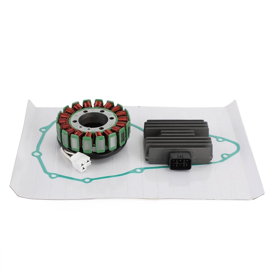 Stator+Voltage Rectifier+Gasket Fit Kawasaki Ninja Vulcan S 650 Versys 12-2016