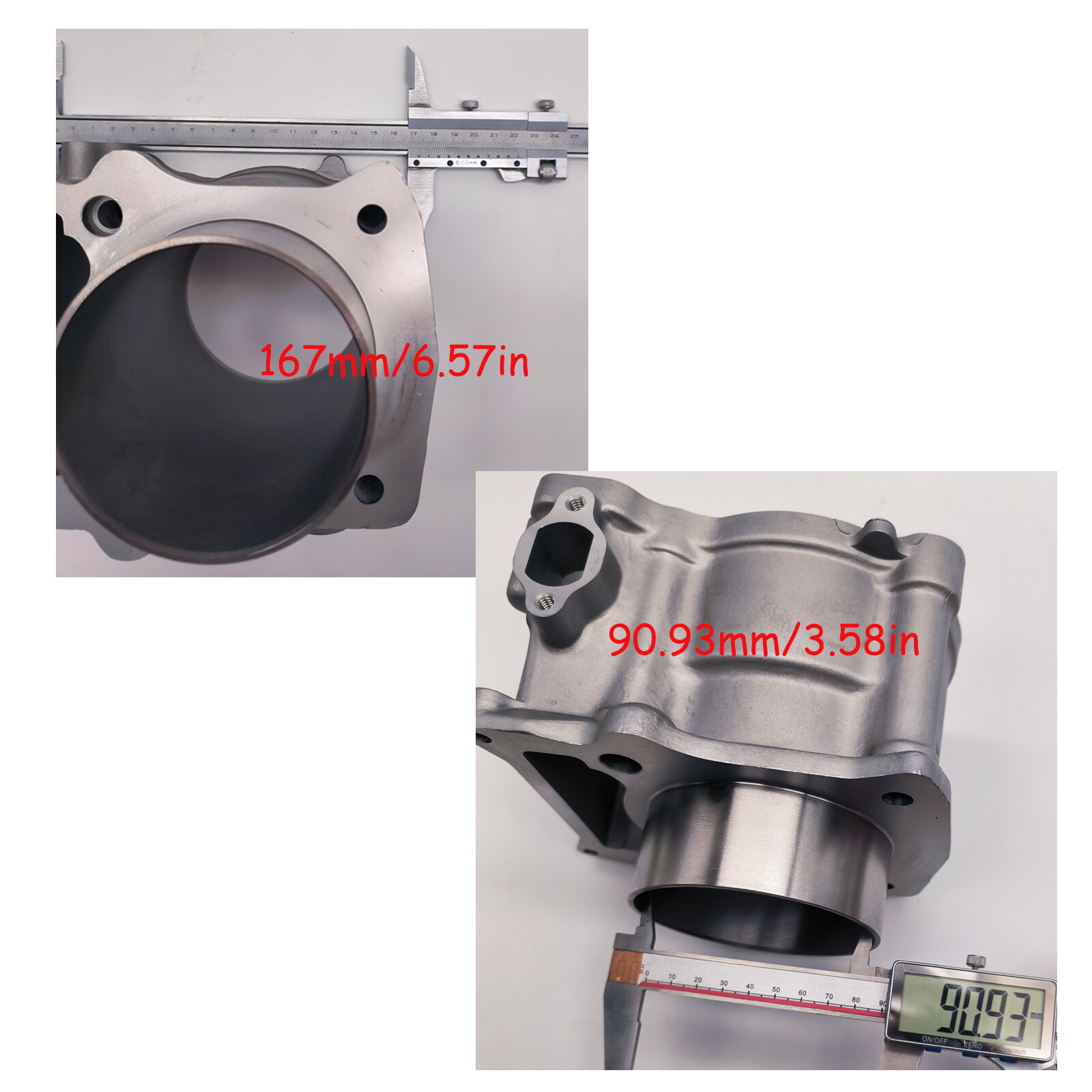 HISUN 550 Cylinder Head EFI Cylinder Rebuild kit Bennche Massimo Cub Cadet