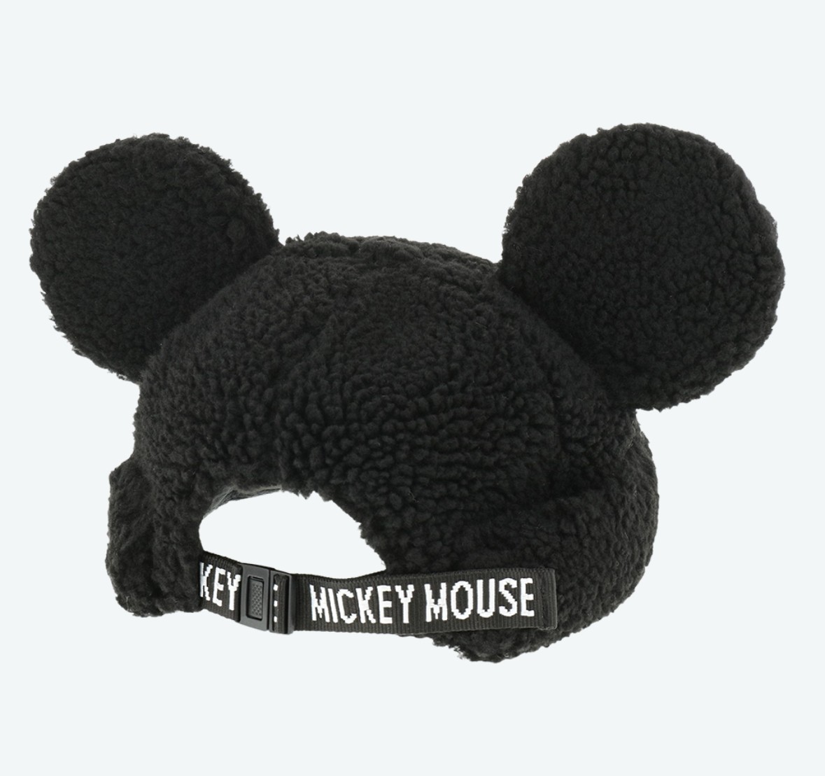 Japan Tokyo Disney Resort Ears Mickey limited Fluffy Winter Cap Hat Black