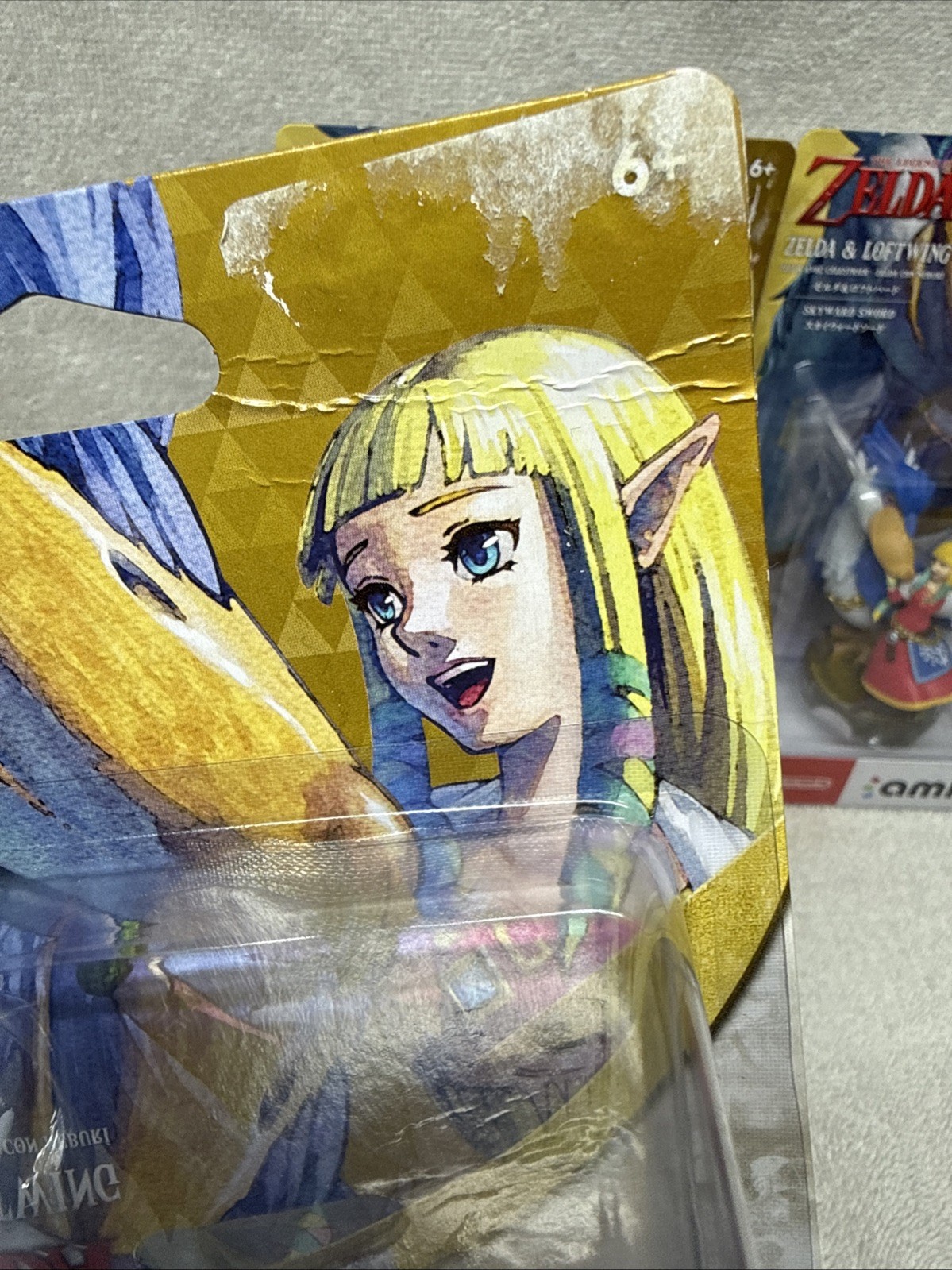 Zelda & Loftwing Amiibo Figure - The Legend of Zelda Skyward Sword