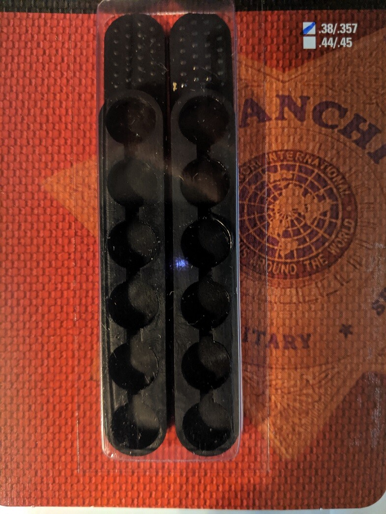 Bianchi Speed Strips Loader .38 / .357 - Set of 2 each holds 6 Rounds MFG# 20054