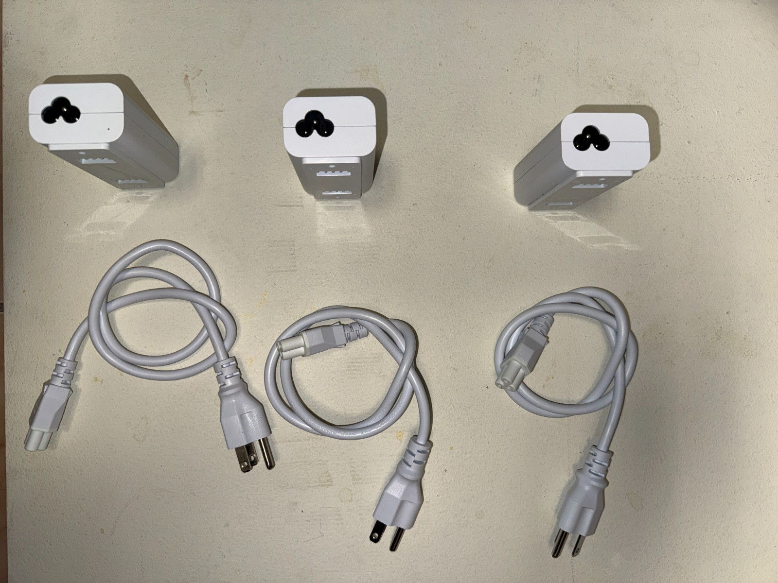 LOT OF 3: Ubiquiti POE-24-12W-G-WH GP-A240-050G