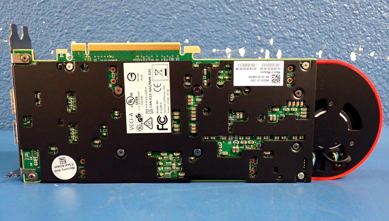 XILINX ALVEO U200 Active Data Center Accelerator CCA A-U200-A R-R-XLX-A-U200-A