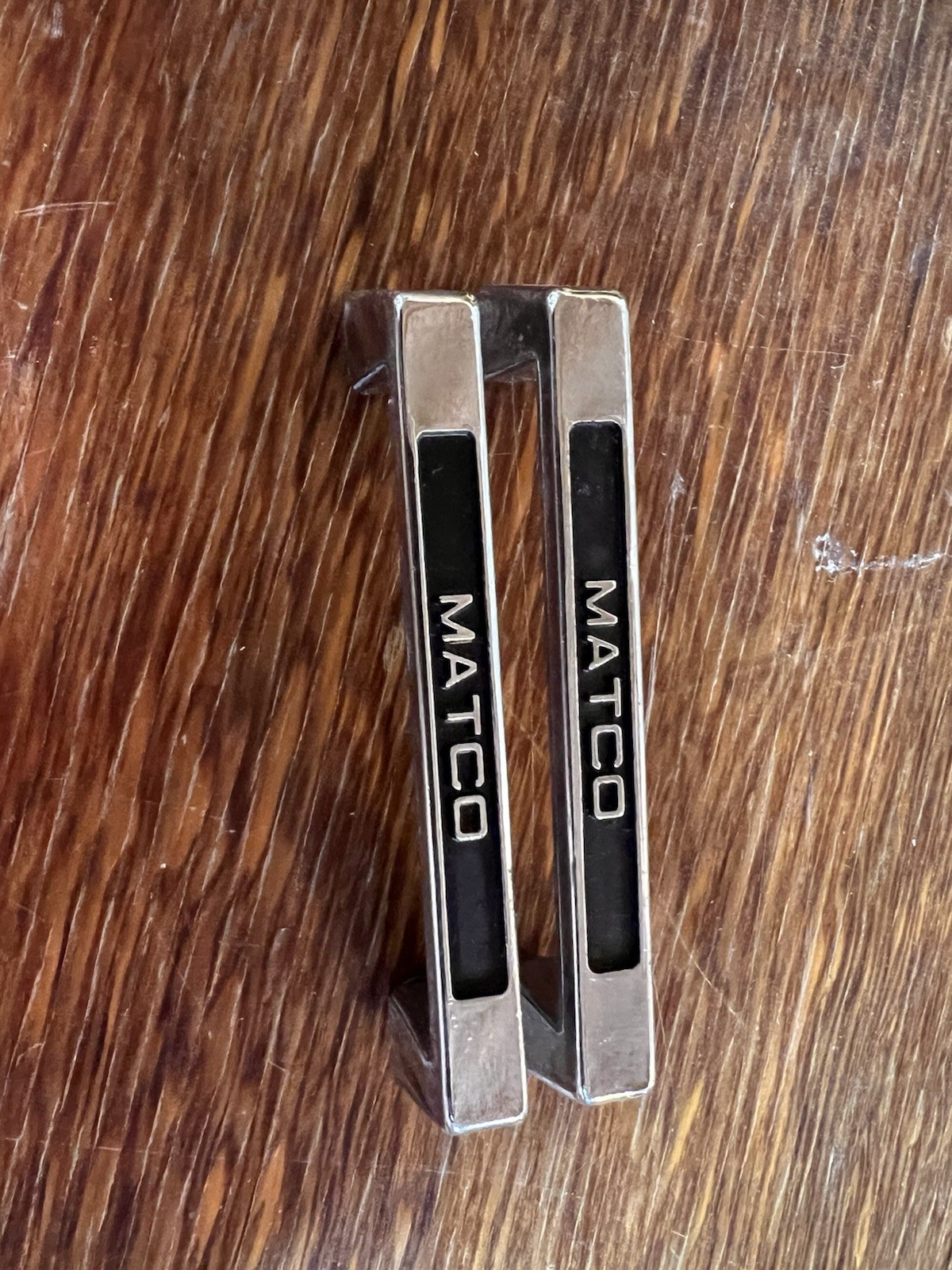 Pair (2) Vintage MATCO Toolbox Tool Box Chest Cabinet Cart Pull Handles