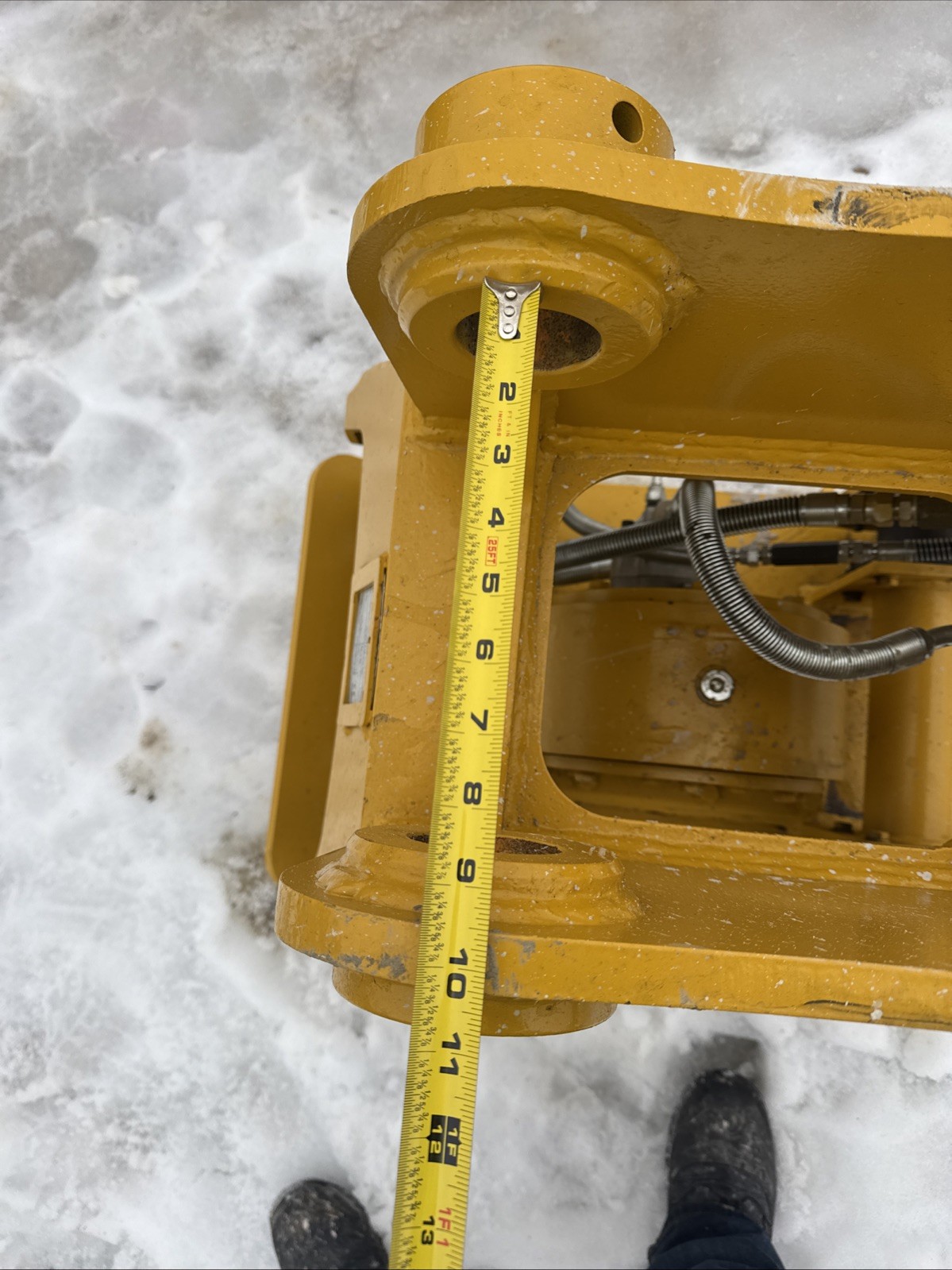 Cat 312 Excavator Plate Compactor Hydraulic New 65 Mm Pin