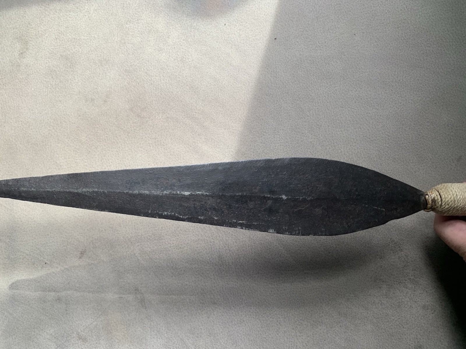 Antique Maasai Hunting Spear . 45inches