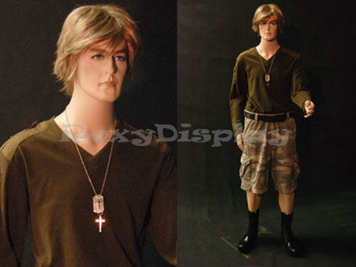 Male mannequin Short Version Flexible Arms copper arm joints #MD-BC8S