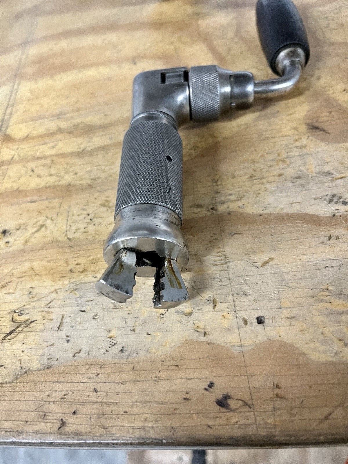 Vintage John Fray Rare Petite 6” Sweep Bit Brace Hand Drill Fine & Shop Ready