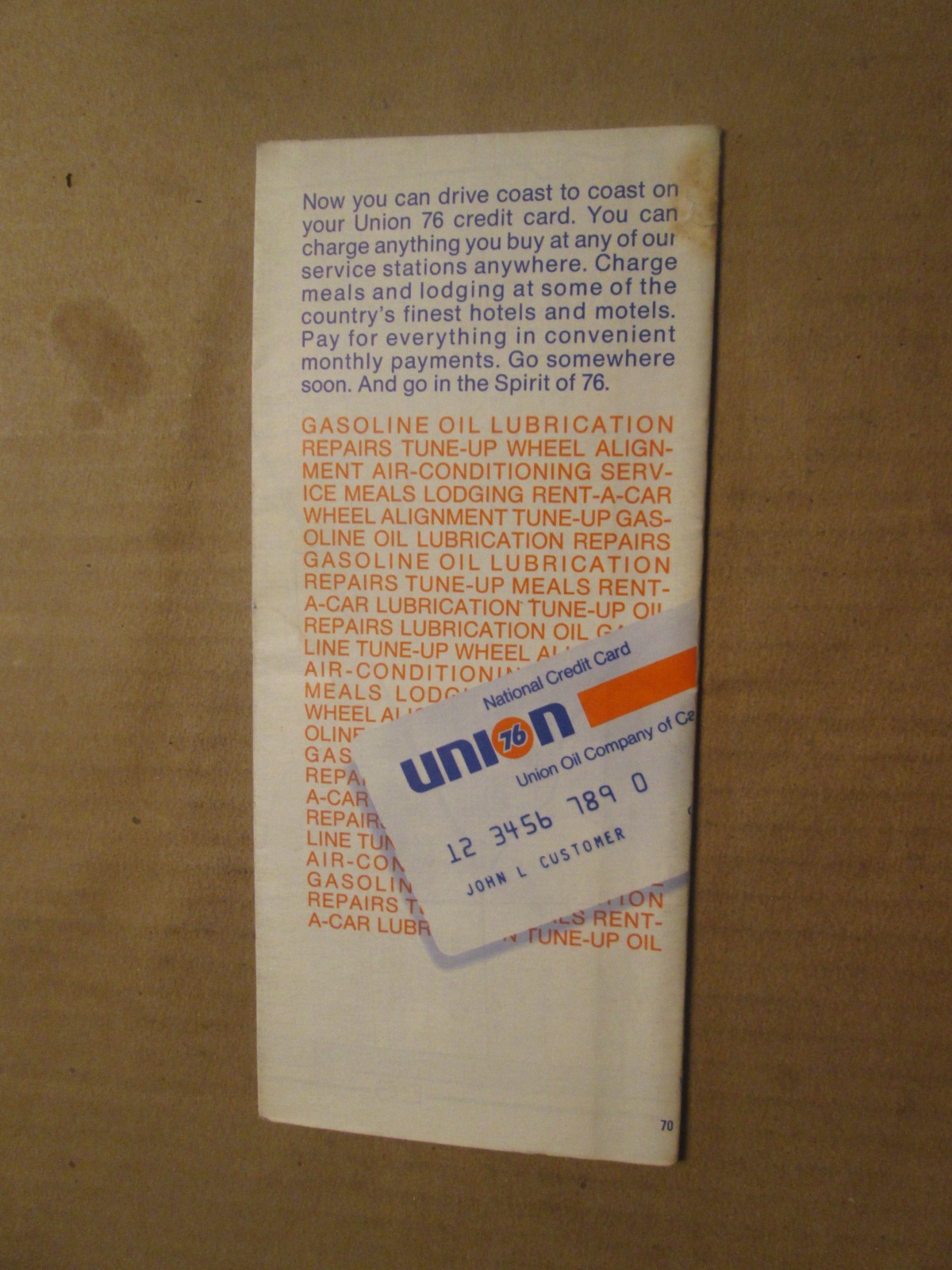 Union 76 Road Map of Everett and Southwest Snohomish County 1970