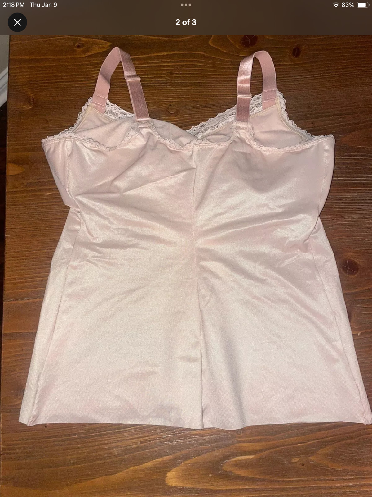 RUBY RIBBON LUMINA LACE CAMI #1841 NEW!