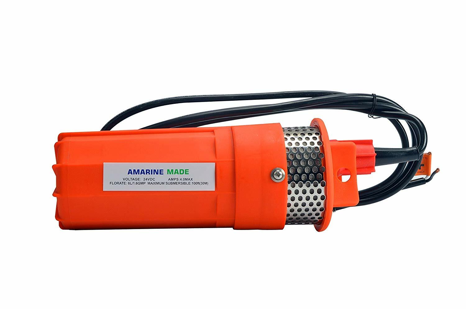 12V & 24V Submersible Deep Well Water DC Pump for Solar Battery