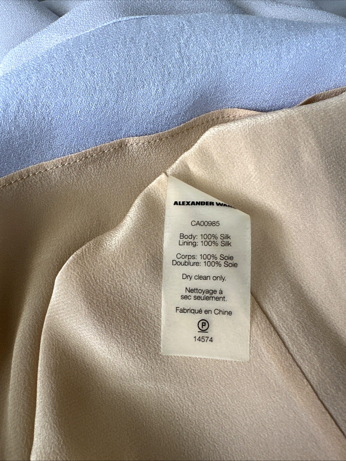 100 % Silk Dress Women’s Ladies Size 0 (#F)