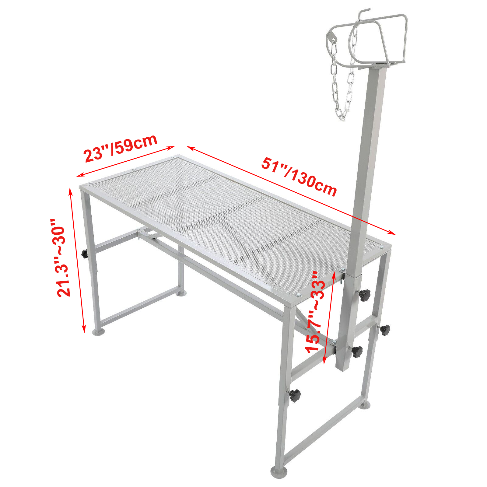 Livestock Stand Trimming Stand 51x23" Livestock Trimming Stands for Goats