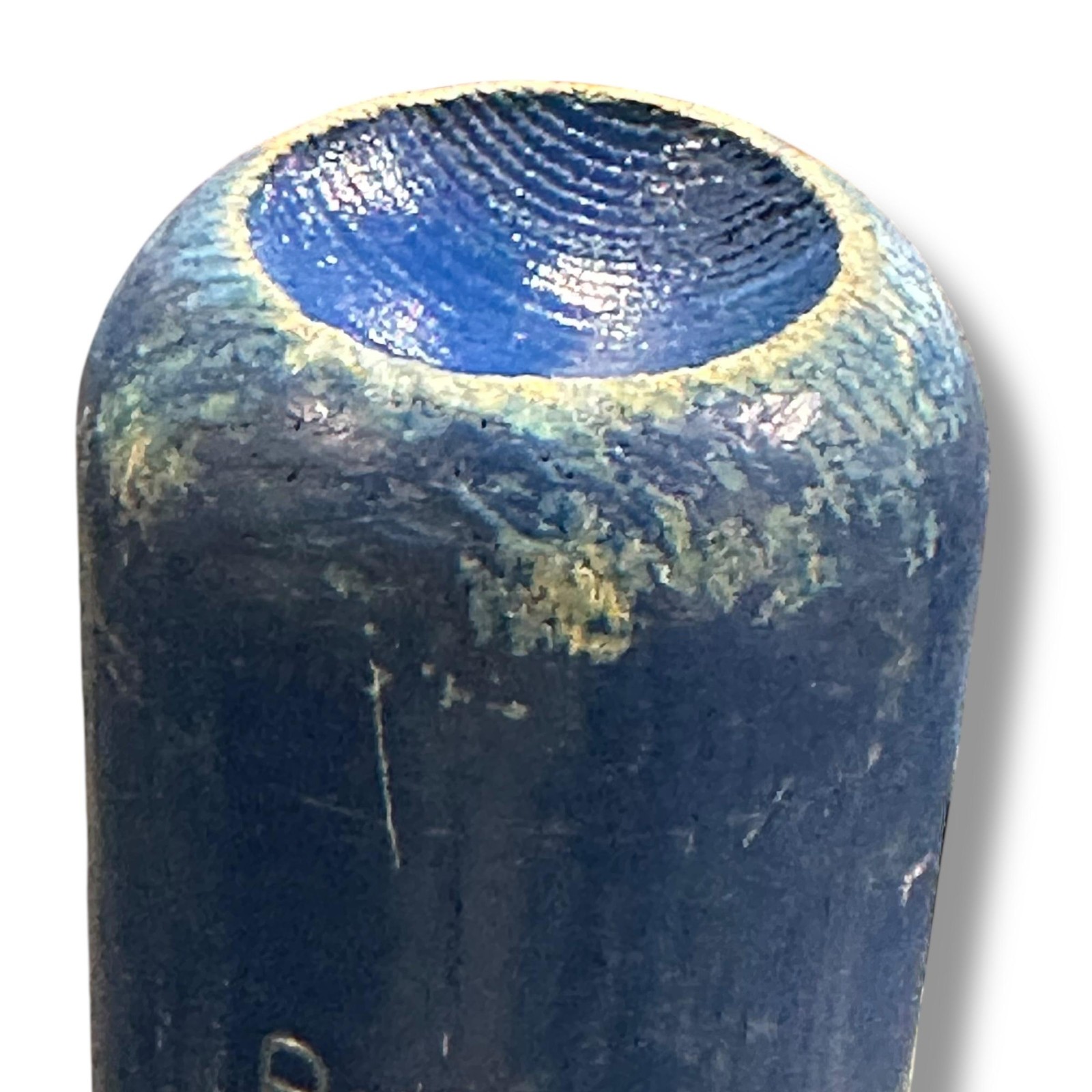 BBX One Hand Trainer Baseball Express Wooden Training Bat Blue Natural Grip 20"