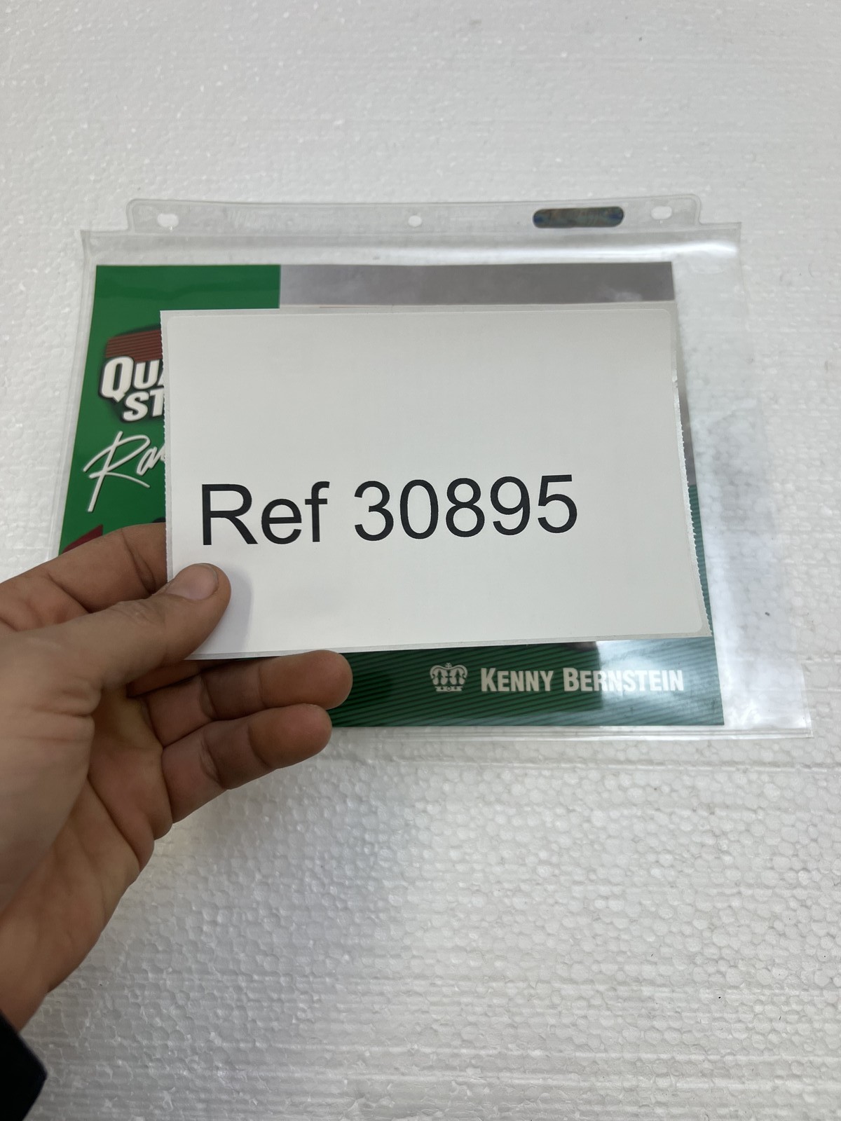 Kenny Bernstein Autographed Quaker State Racing Budweiser King NHRA Drag SIGNED